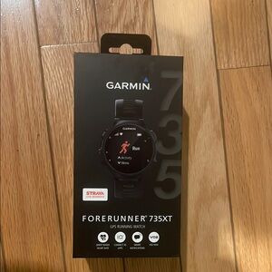 Garmin Forerunner 735XT GPS Running Watch - Black